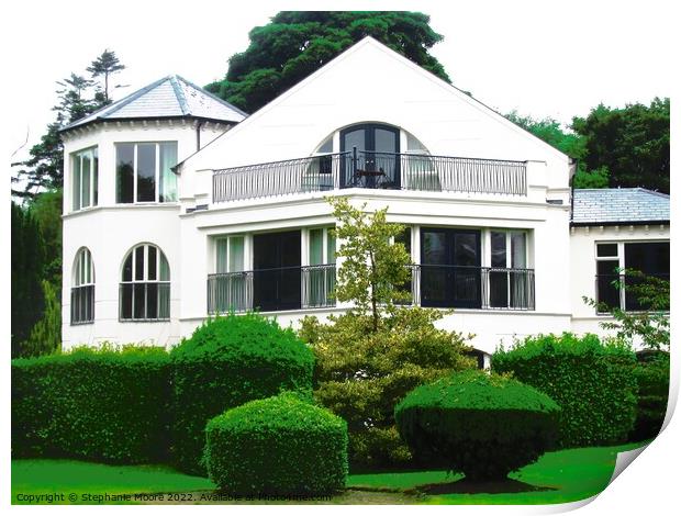 Rathmullan House, Donegal, Ireland Print by Stephanie Moore
