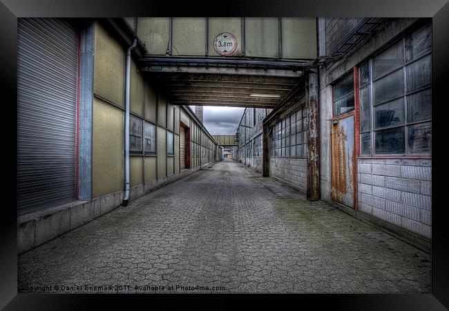 To the end Framed Print by Daniel Enemark