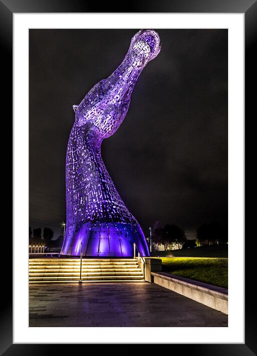 The Kelpies Framed Mounted Print by chris smith