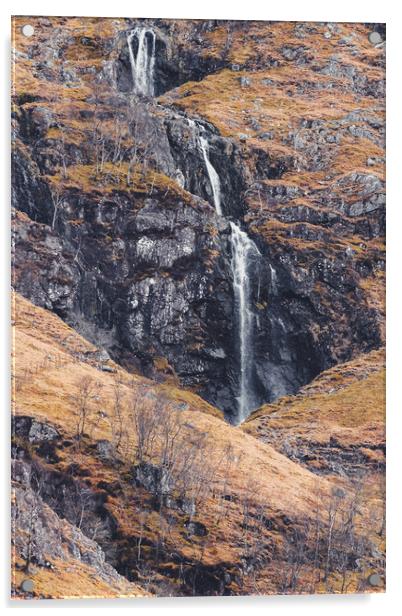 Scottish highlands Acrylic by chris smith