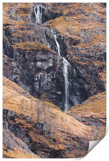 Scottish highlands Print by chris smith