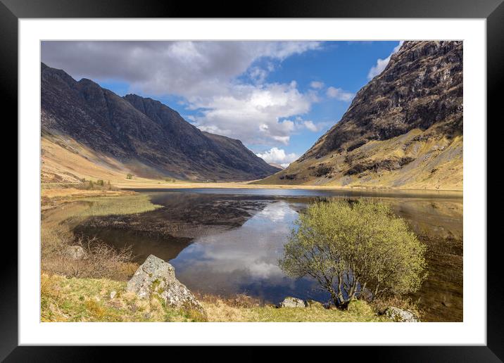 Glencoe Framed Mounted Print by chris smith