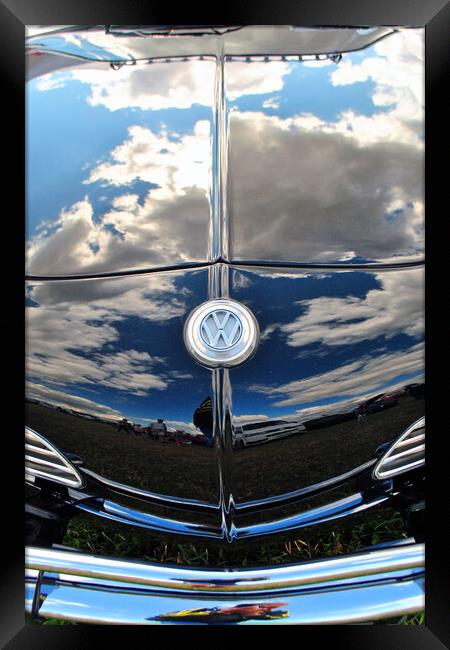 Volkswagen Karmann Ghia Motor Car Framed Print by Andy Evans Photos