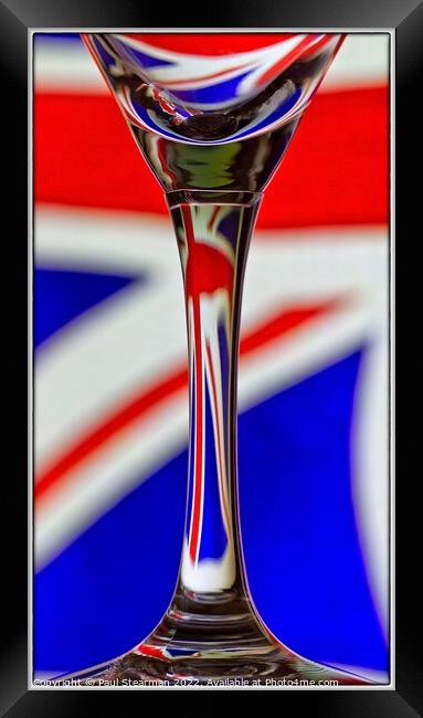 A Glass of Patriotism  Framed Print by Paul Stearman
