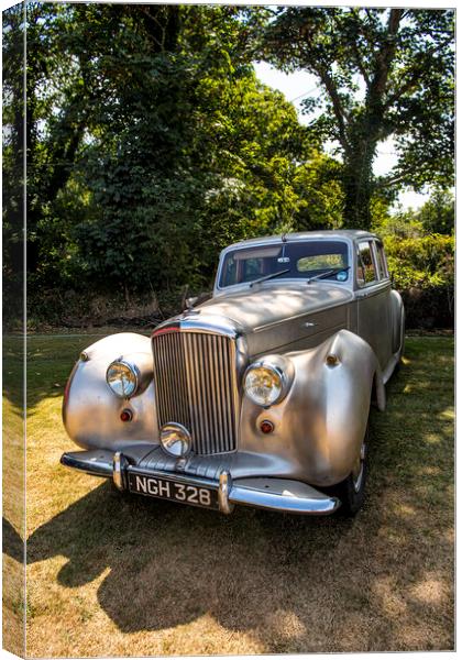 The Bentley ,Pinnacle Of Luxury Canvas Print by kathy white