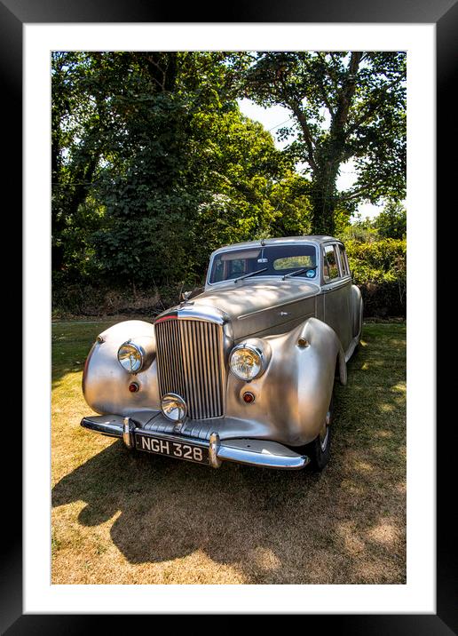 The Bentley ,Pinnacle Of Luxury Framed Mounted Print by kathy white