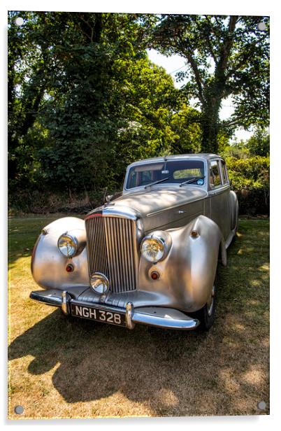 The Bentley ,Pinnacle Of Luxury Acrylic by kathy white