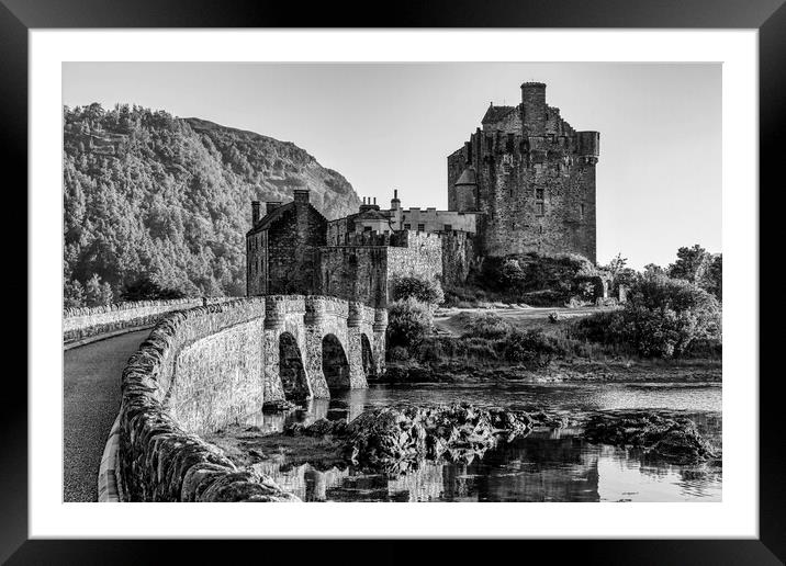 Eilean Donan Castle Framed Mounted Print by Derek Beattie