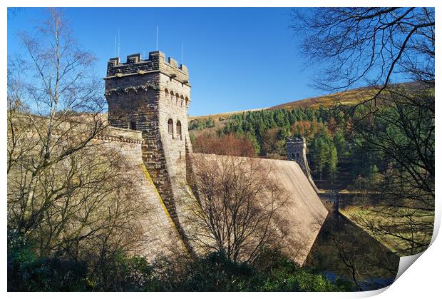 Derwent Dam Print by Darren Galpin