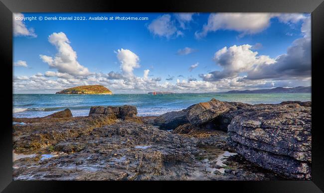 Majestic Beauty of Penmon Point Framed Print by Derek Daniel