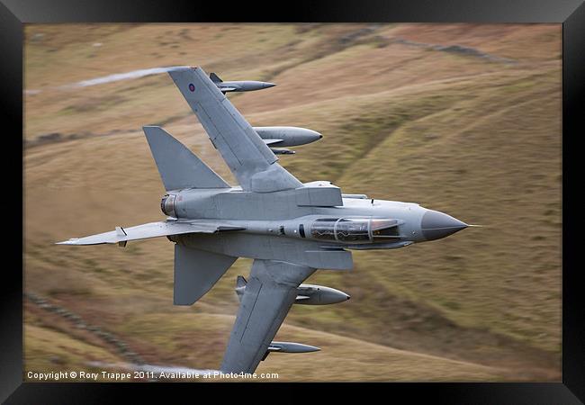 RAF Tornado GR4 Framed Print by Rory Trappe