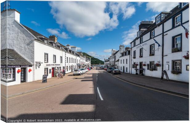 Inveraray Main Street Canvas Print by RJW Images