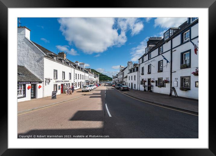 Inveraray Main Street Framed Mounted Print by RJW Images