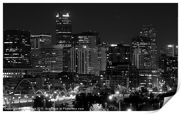 Denver Downtown Print by Kat Dennis