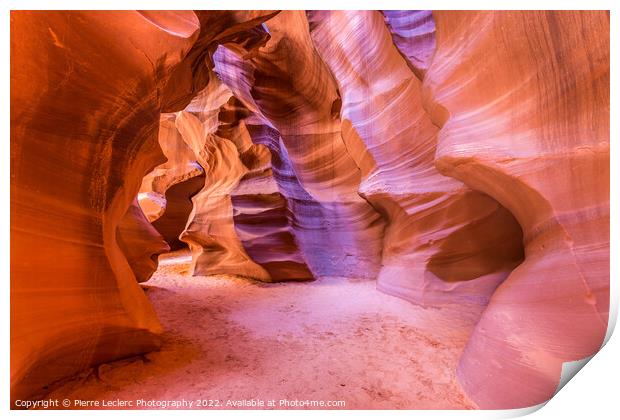 Colors of Antelope Canyon Print by Pierre Leclerc Photography