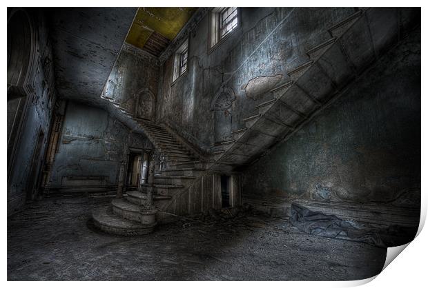 The Staircase Print by Gary Mather
