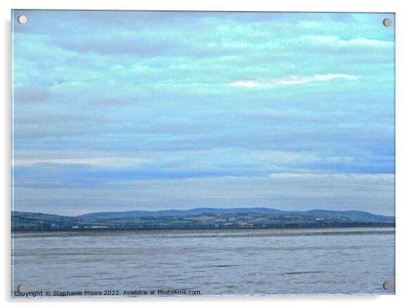 Sligo Blues Acrylic by Stephanie Moore