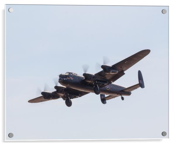 Avro Lancaster Bomber Acrylic by Phil Durkin DPAGB BPE4