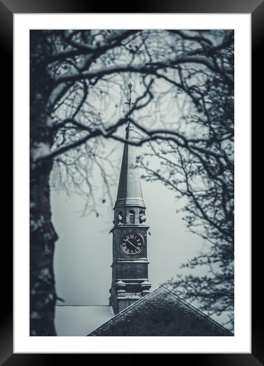 Church Building in Lesmahagow Framed Mounted Print by Duncan Loraine