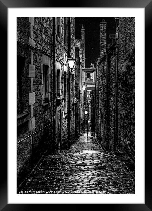 The Timeless Beauty of Mary Kings Close Framed Mounted Print by RJW Images