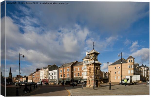 Front Street, Tynemouth Canvas Print by Jim Jones