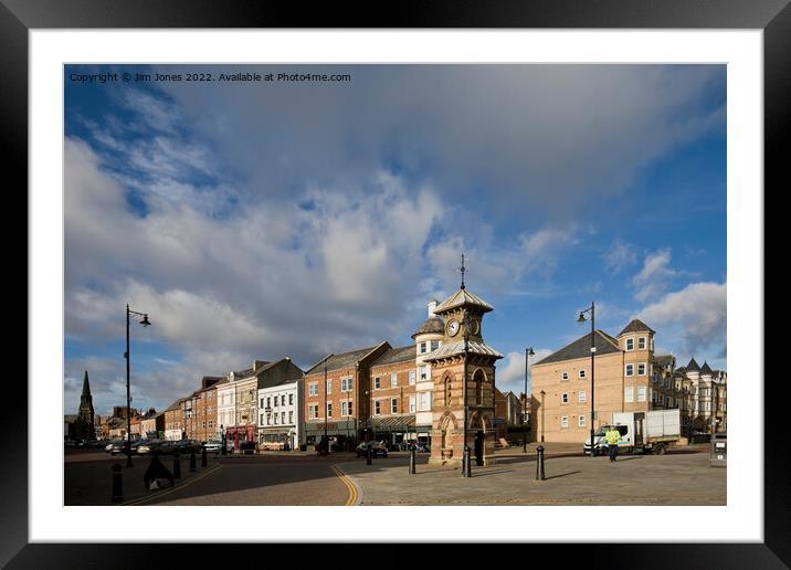 Front Street, Tynemouth Framed Mounted Print by Jim Jones
