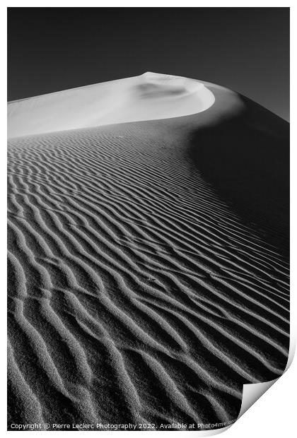 Sand Dunes Texture Print by Pierre Leclerc Photography