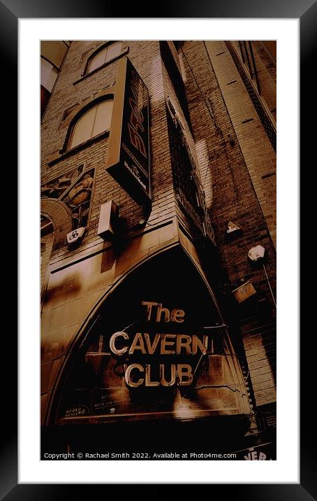 The  Cavern Club  Framed Mounted Print by Rachael Smith