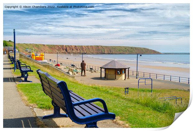 Filey  Print by Alison Chambers