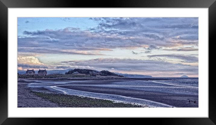Prestwick Ayrshire Scotland (abstract) Framed Mounted Print by Allan Durward Photography