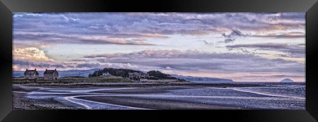 Prestwick beach view Framed Print by Allan Durward Photography