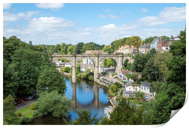 Knaresborough  Print by J Biggadike