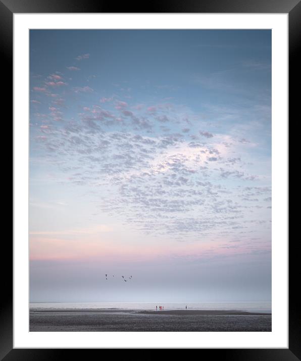 Big Sky, Lancing, Sussex Framed Mounted Print by Mark Jones