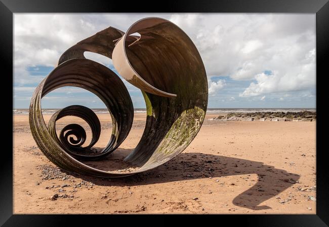 Mary's Shell, Cleveleys Framed Print by Wendy Williams CPAGB