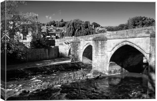 Matlock Bridge & River Derwent Canvas Print by Darren Galpin