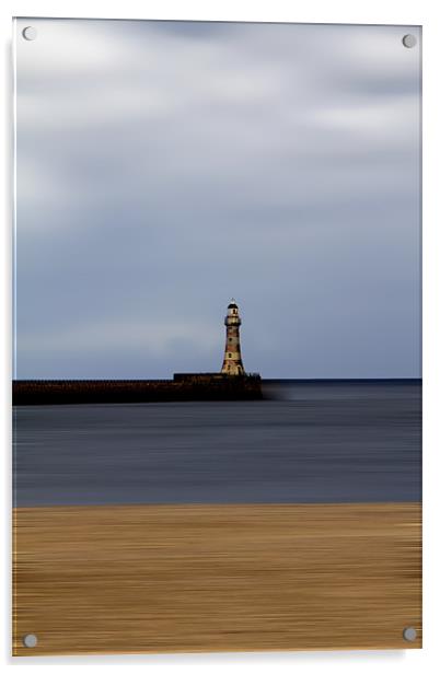 roker lighthouse Acrylic by Northeast Images