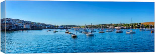 Falmouth Harbour Canvas Print by Maggie McCall