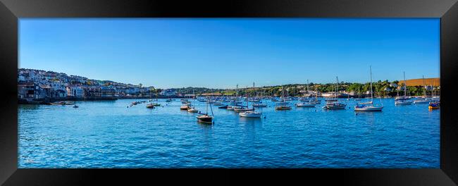Falmouth Harbour Framed Print by Maggie McCall