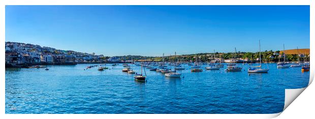 Falmouth Harbour Print by Maggie McCall