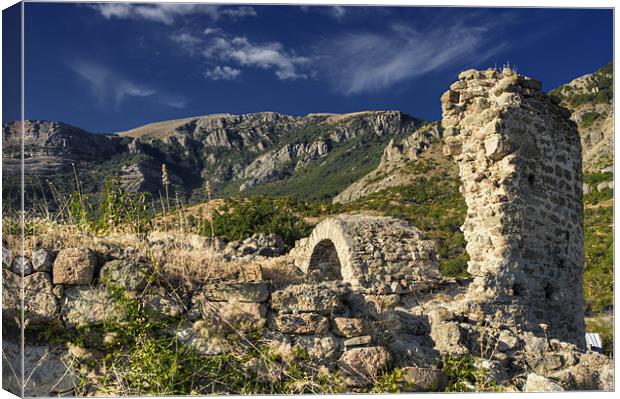 Fortress Funa ruins Canvas Print by Sergey Golotvin