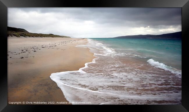 Luskentyre Beach, Harris Framed Print by Chris Mobberley