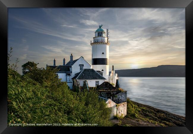Guiding Light on the Scottish Coast Framed Print by RJW Images