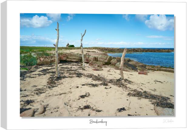 Beachcombing  Canvas Print by JC studios LRPS ARPS