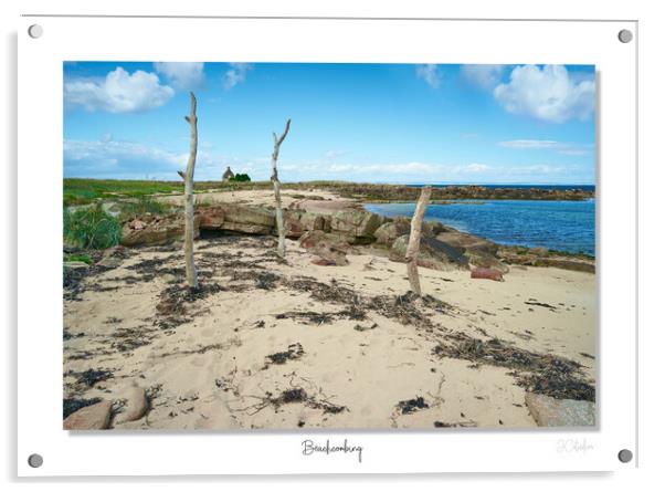 Beachcombing  Acrylic by JC studios LRPS ARPS