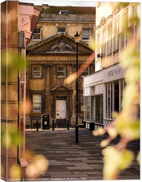 Morning View of Old Bond Street Canvas Print by Rowena Ko