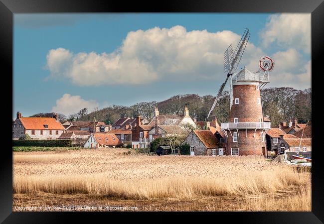 The Historic Beauty of Cley Framed Print by Jim Key