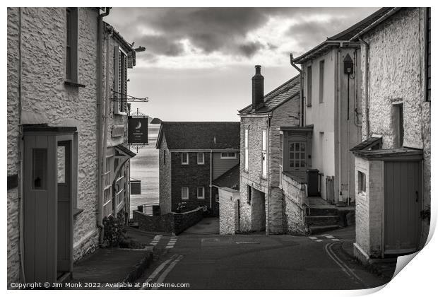  Portscatho View Print by Jim Monk