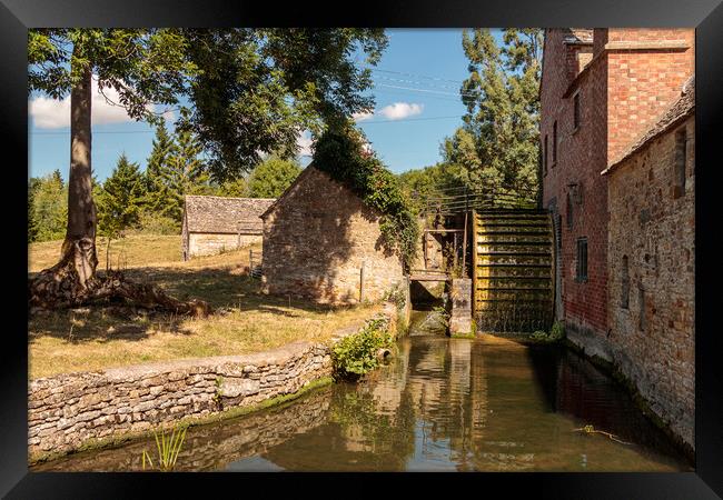 The Old Mill, Lower Slaughter Framed Print by Wendy Williams CPAGB