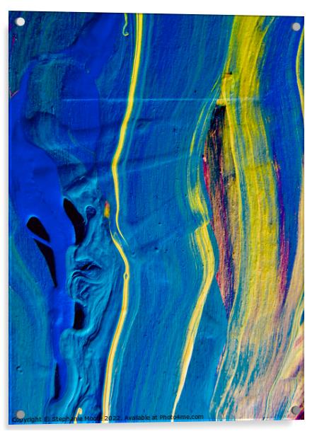 Abstract 359 Acrylic by Stephanie Moore