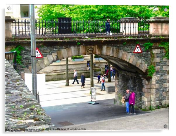 Walls of Derry Acrylic by Stephanie Moore